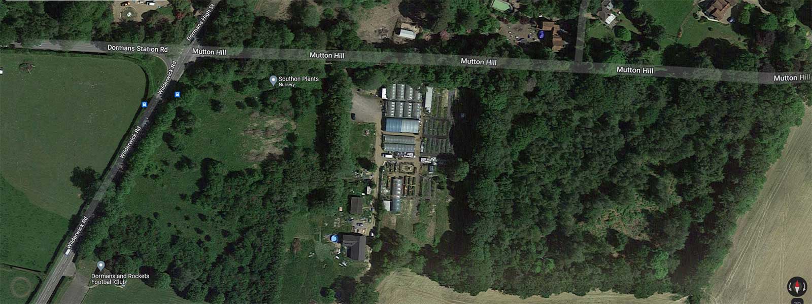 map to southon plants
